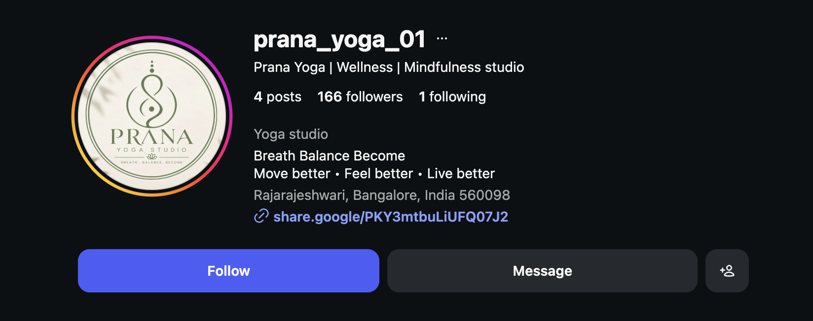 Prana Yoga | Wellness | Mindfulness studio